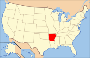 округ Франклин, карта