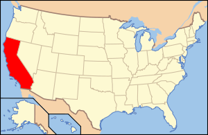 Риверсайд (Калифорния) на карте